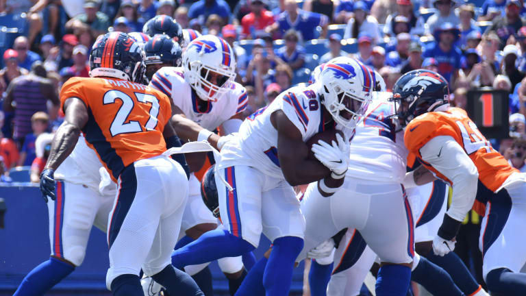 Zack Moss Runs In Touchdown On Second Straight Drive During Bills