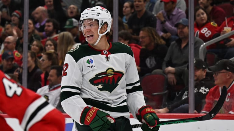 Matt Boldy scores twice, Wild beat Blackhawks in shootout