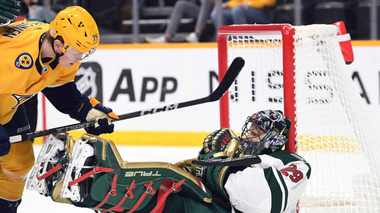 Wild's scoring woes continue in loss to Nashville