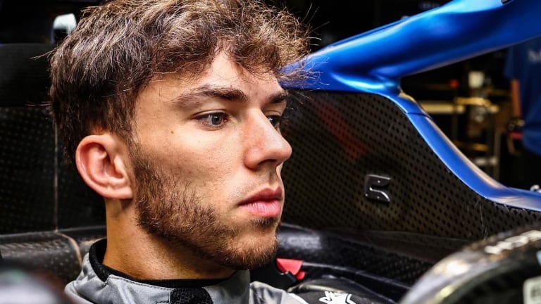 WATCH: Pierre Gasly Out Of Azerbaijan GP FP1 As Alpine Bursts Into Flames