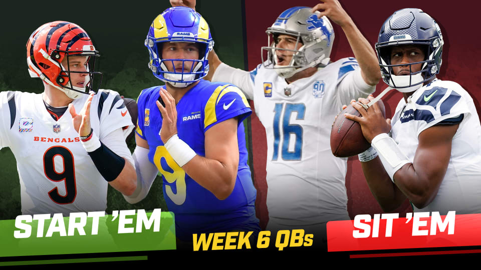 Fantasy Billboard: Start 'em, Sit 'em advice for Week 6