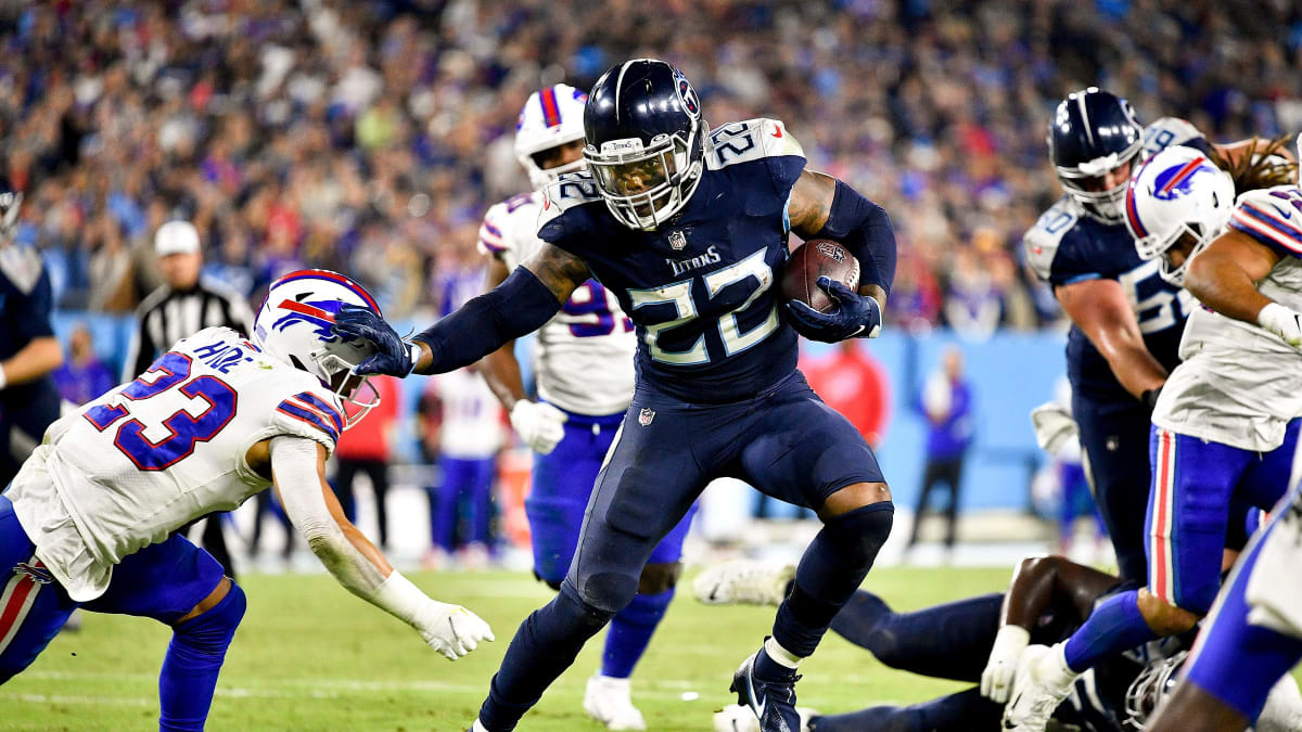 Titans' Derrick Henry tramples Bills as Buffalo's late gamble