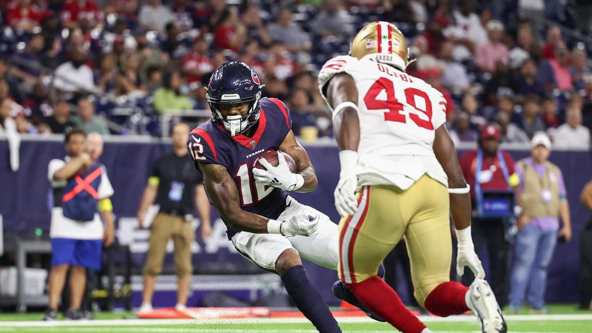 Texans revoked WR Brandin Cooks' captaincy ahead of game vs. Giants