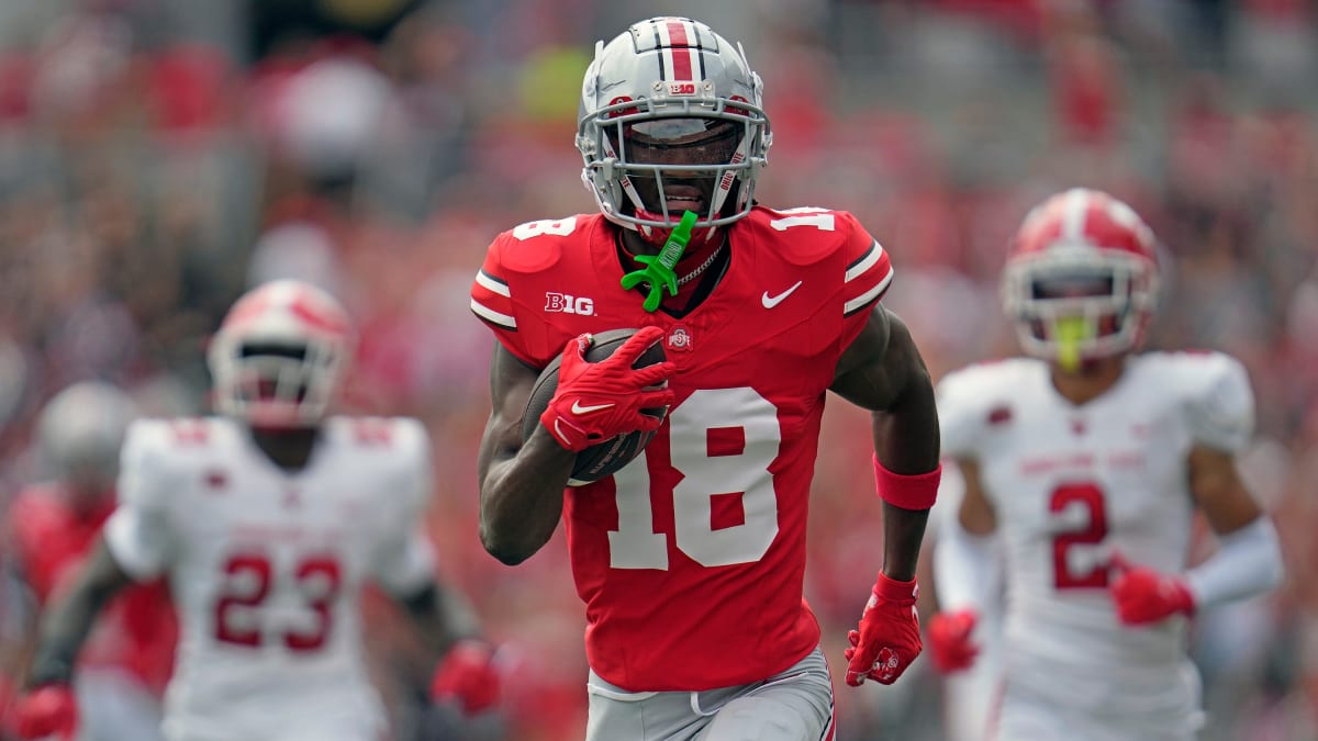 Marvin Harrison Jr.'s divine reception, Ohio State's offensive