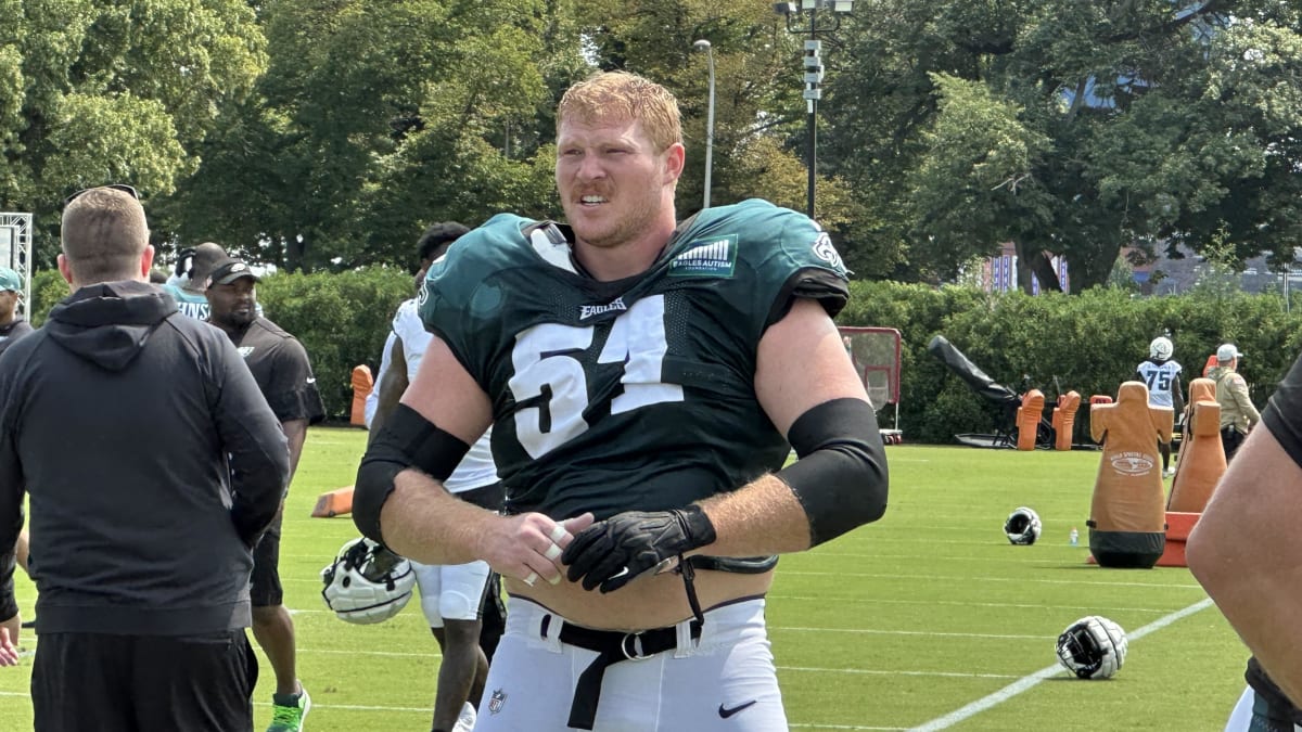 Philadelphia Eagles' Cam Jurgens Transition to RG Has Plenty of Tutors -  Sports Illustrated Philadelphia Eagles News, Analysis and More