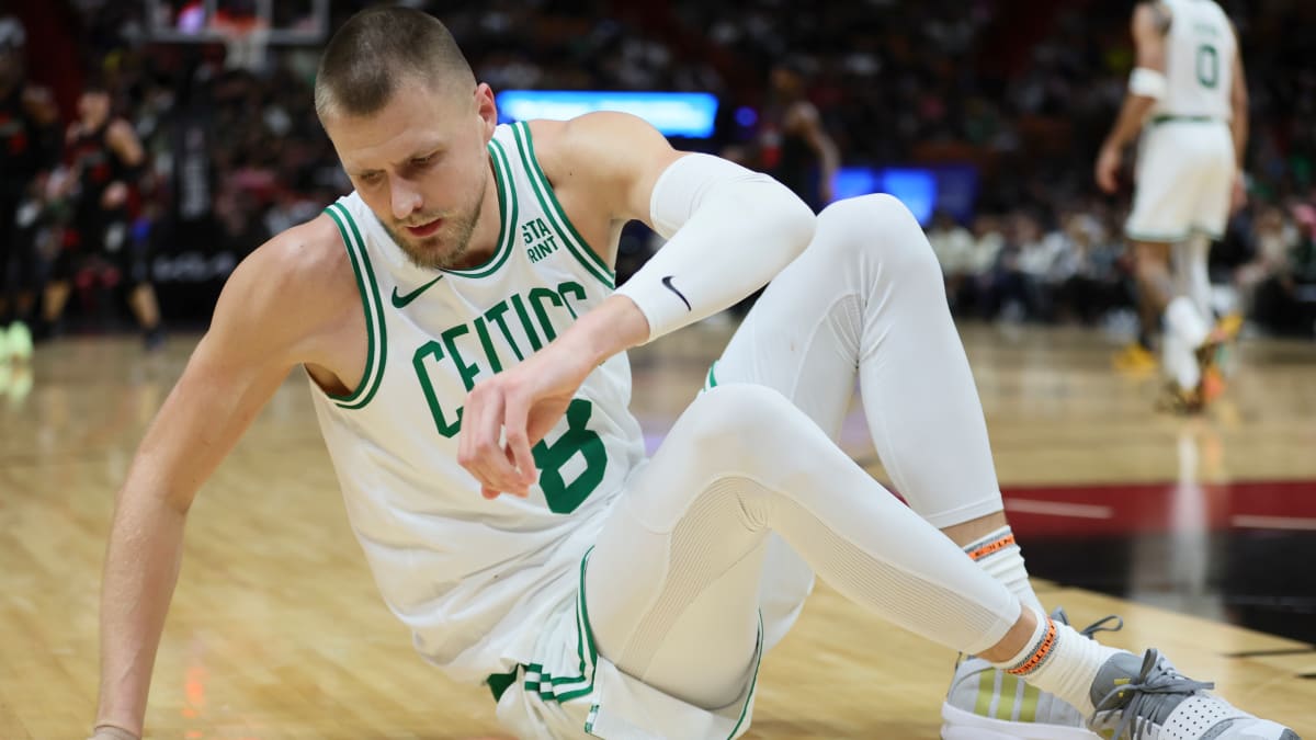 Kristaps Porzingis Provides Positive Update After Injury Scare - Sports  Illustrated Boston Celtics News, Analysis and More