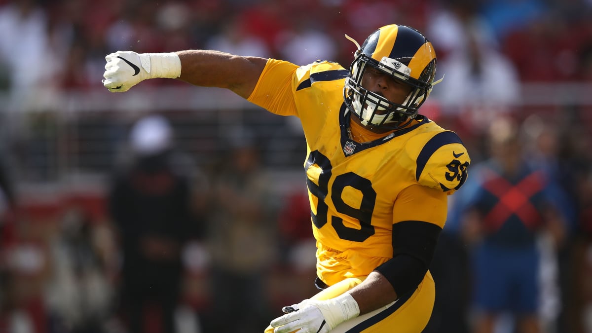 Rams star Aaron Donald tough to block in Super Bowl