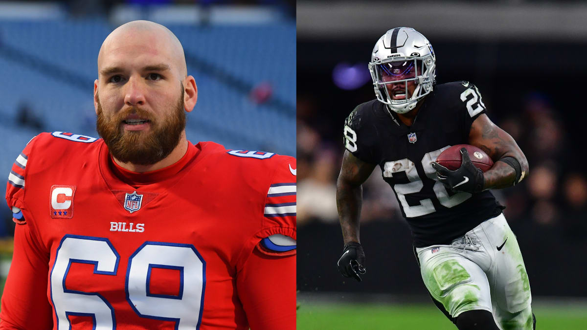 Josh Jacobs going in reverse in the Las Vegas Raiders' 38-10 loss to the  Buffalo Bills, Regional