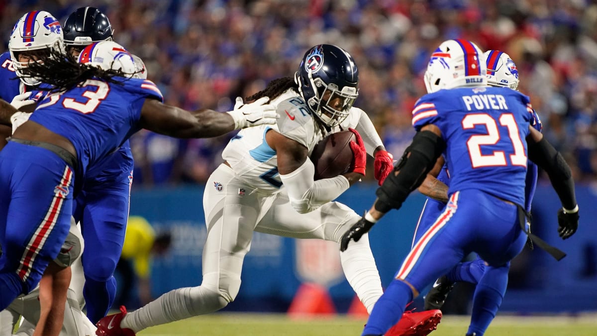 Titans' Derrick Henry tramples Bills as Buffalo's late gamble