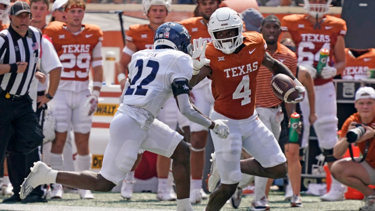 Texas RB Cedric Baxter will be a game-time decision vs. Wyoming