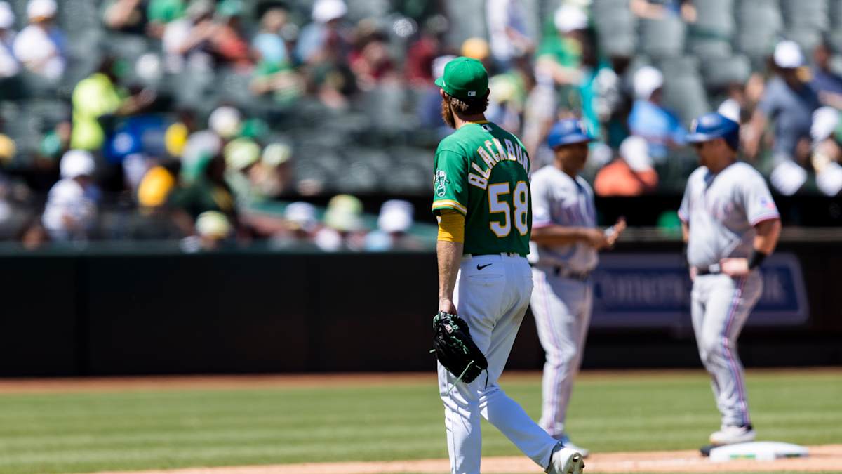 Oakland A's recall Paul Blackburn, option James Kaprielian