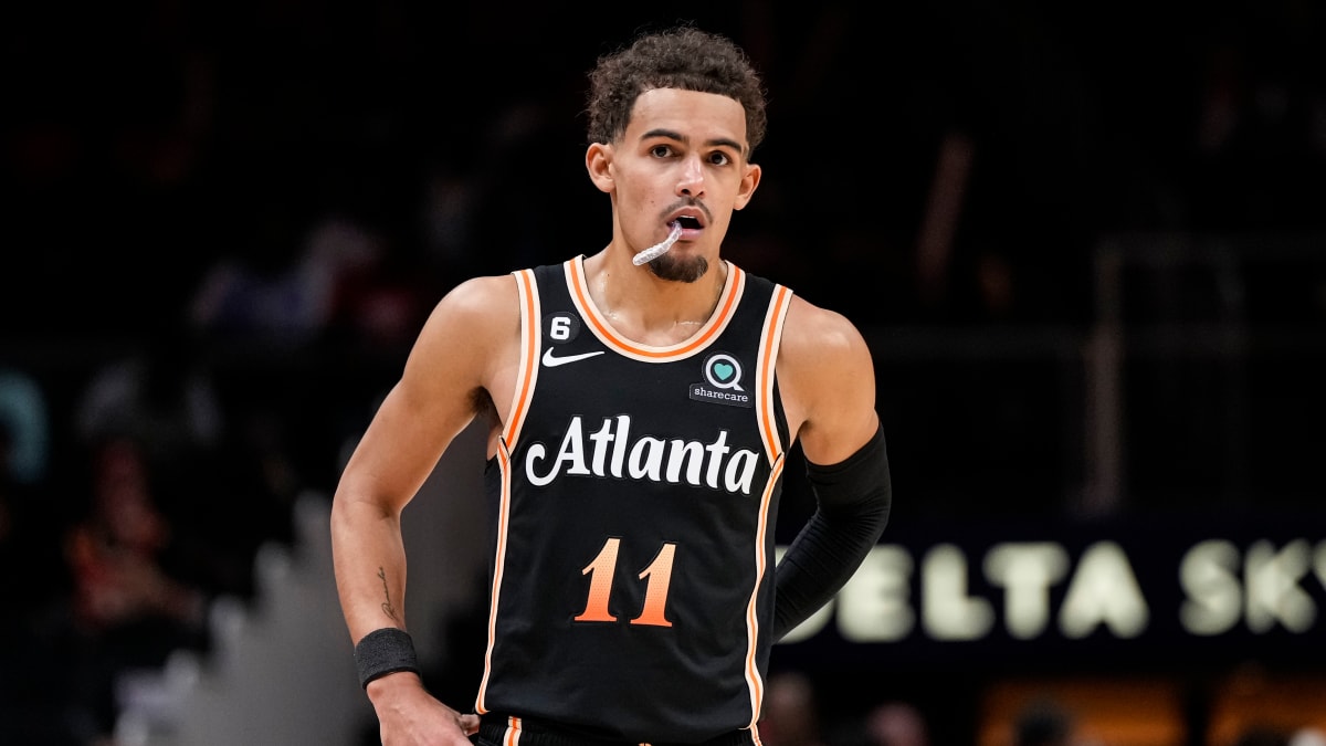 Atlanta Braves Player Wears Trae Young Jersey - Sports Illustrated Atlanta  Hawks News, Analysis and More