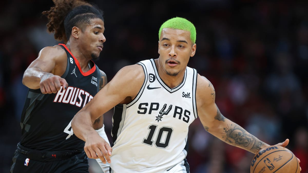 Spurs forward Jeremy Sochan is the NBA's most interesting rookie