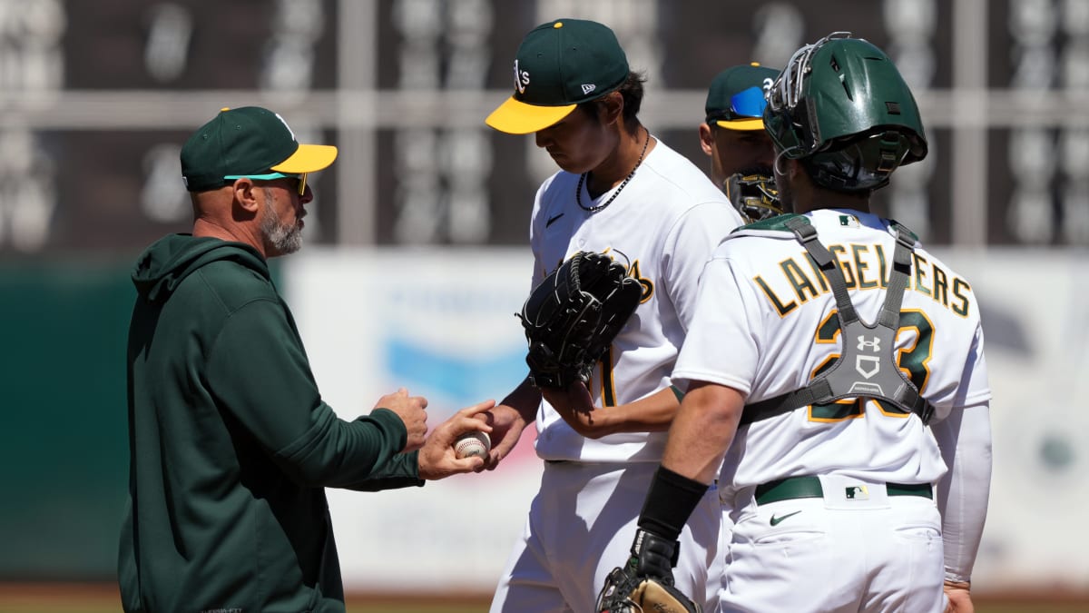 Shintaro Fujinami, as Advertised in First Spring Start - Sports Illustrated  Oakland Athletics News, Analysis and More