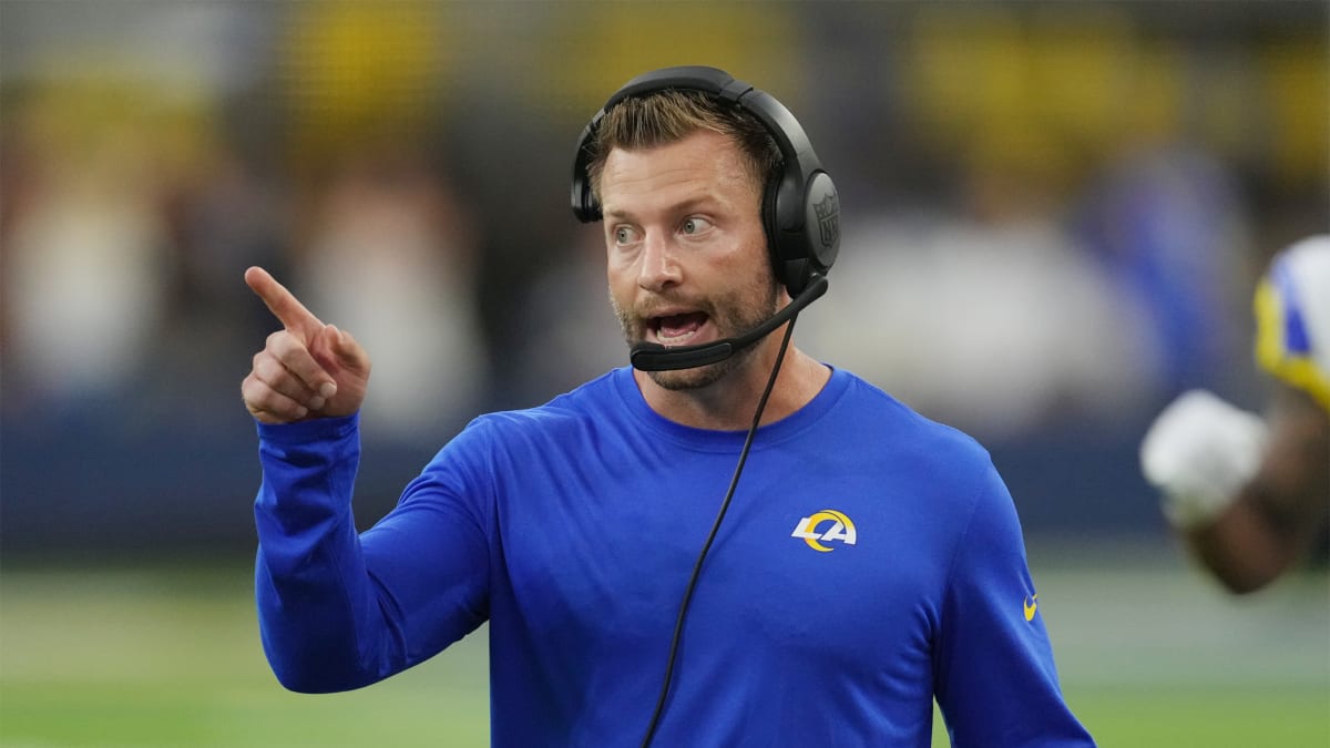 Coach Sean McVay says 'focus' is on LA Rams, not TV suitors National News -  Bally Sports