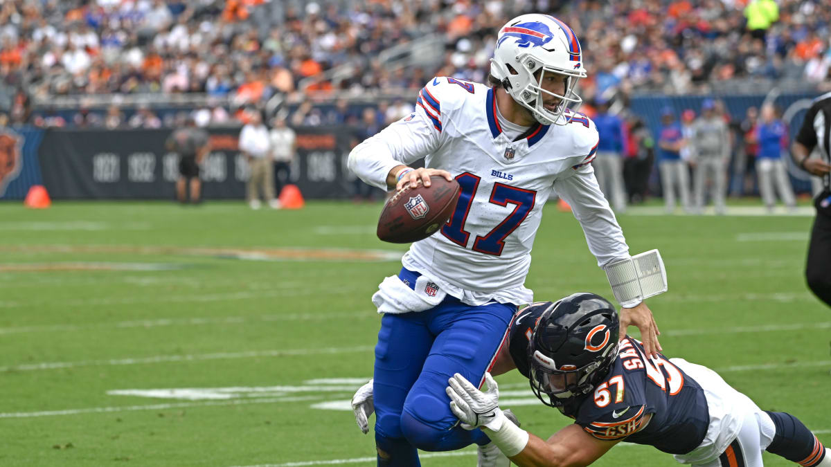 Bills' Josh Allen explains why Stefon Diggs had just 2 targets in blowout  win vs. Bears 