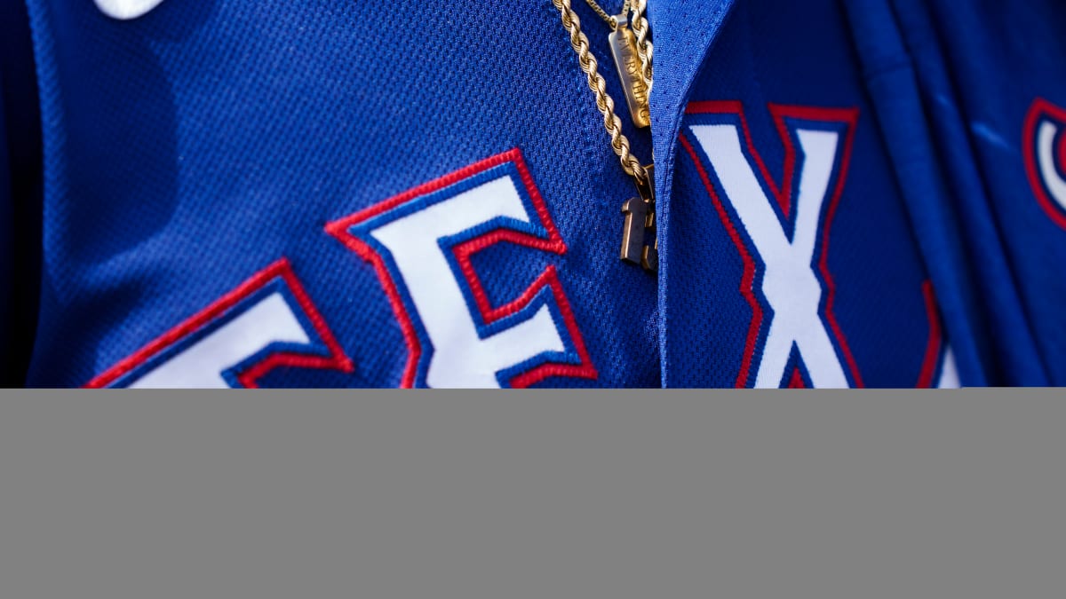 The Rangers unveil their City Connect jerseys on April 21