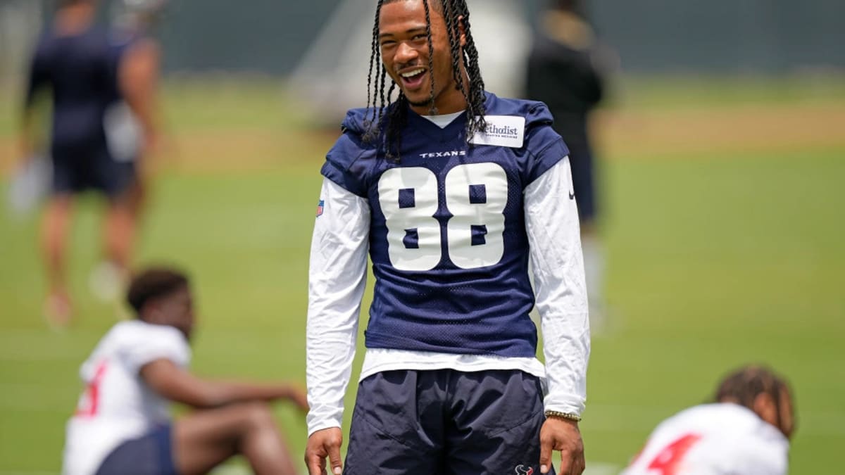 In the Houston Texans home opener against the Indianapolis Colts, WR John  Metchie III was back in action for the first time in 635 days.