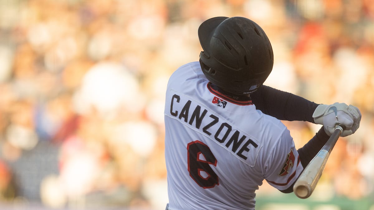 Minor League Baseball on X: #Dbacks No. 19 prospect Dominic Canzone  headlines Triple-A Players of the Week after he hit .524 with four homers,  10 RBIs and 27 total bases across five