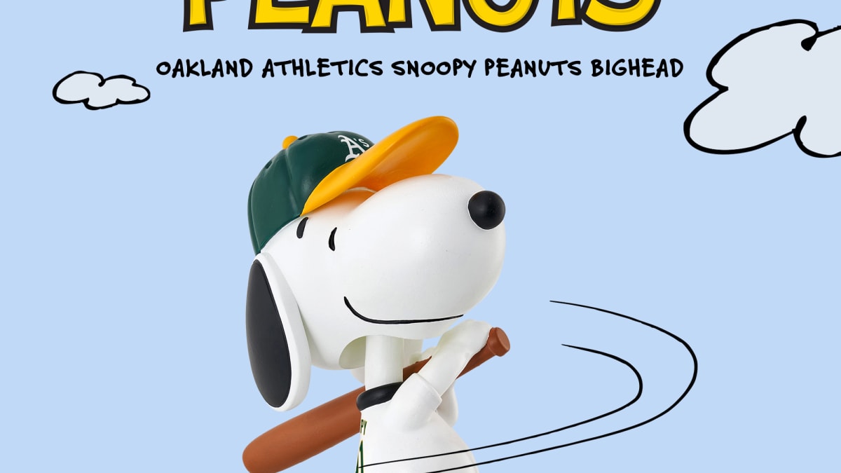 Official The Peanuts Characters Oakland Athletics Baseball Shirt