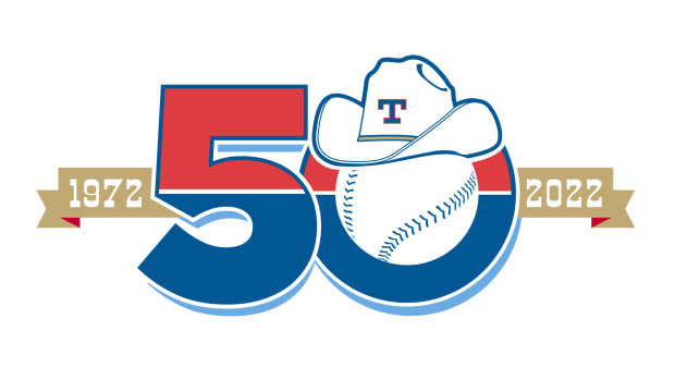 Texas Rangers - Logo History 