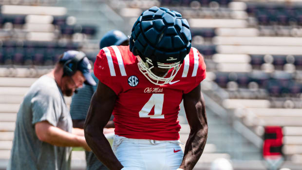 Freshman LB Suntarine Perkins led Ole Miss in tackles in Week 1.