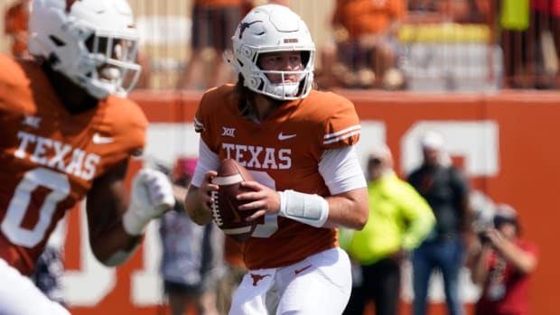 Quinn Ewers Injury Update: Texas Coach Steve Sarkisian Provides Details ...