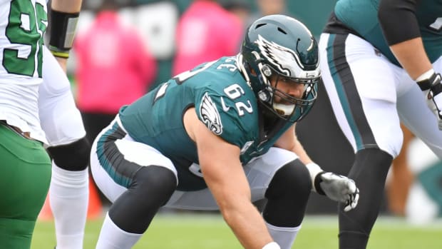 Jason Kelce Takes You Inside the Evolution on Andre Dillard - Sports  Illustrated Philadelphia Eagles News, Analysis and More