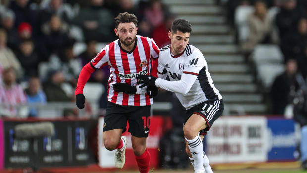 Patrick Roberts Sunderland v Fulham