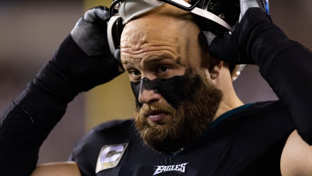 Philadelphia Eagles: Lane Johnson talks up Andre Dillard