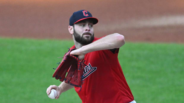 10 May 2015: A Cleveland Indians fan with a foam Chief Wahoo hat during the  game between the Minnesota Twins and Cleveland Indians at Progressive Field  in Cleveland, OH. Cleveland defeated Minnesota