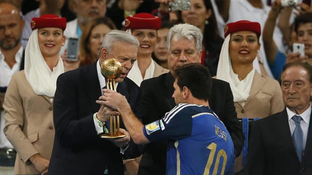 Lionel Messi, Golden Ball Award