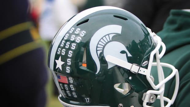 MIchigan State football glows with neon uniforms vs. Western Michigan