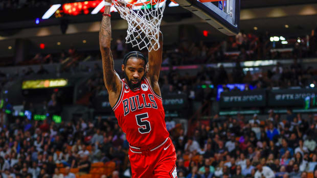 Chicago Bulls forward Derrick Jones Jr.