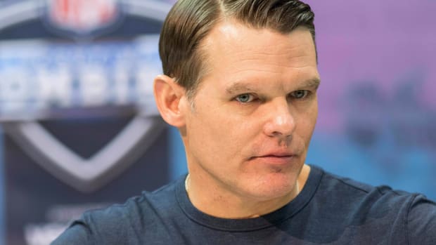 Indianapolis Colts general manager Chris Ballard didn't make a selection in Thursday's opening night of the virtual NFL draft.