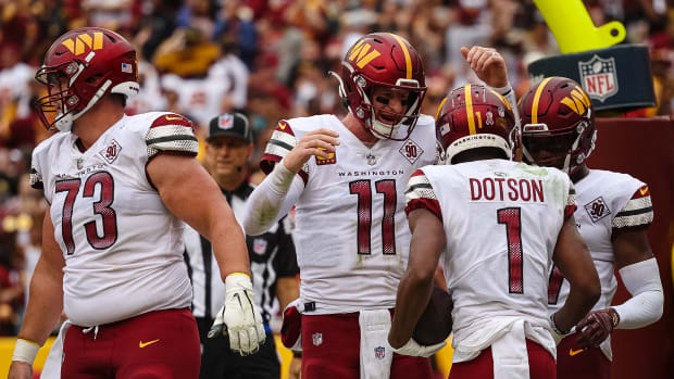 Washington Commanders 'Deserve Some Credit' Following Loss vs. Philadelphia  Eagles - Sports Illustrated Washington Football News, Analysis and More