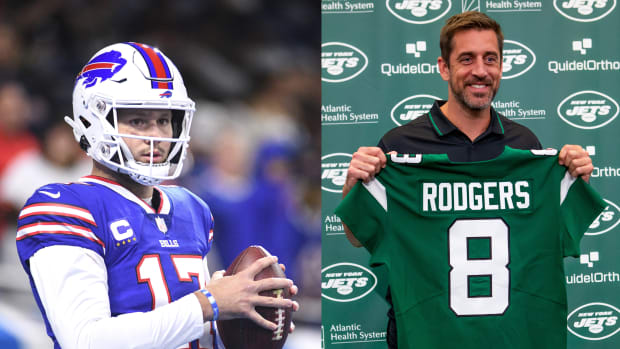 Aaron Rodgers on the Jets in Madden 23, ULTIMATE MADDEN