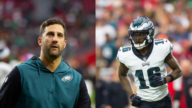 Philadelphia Eagles Top Washington Commanders in OT Thriller, Move to 4-0 -  Sports Illustrated Philadelphia Eagles News, Analysis and More