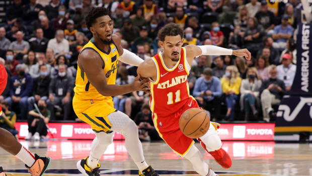 Trae Young joins lengthy Atlanta Hawks injury report with right shoulder  soreness