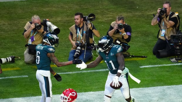 The Eagles' receivers are extremely nonthreatening