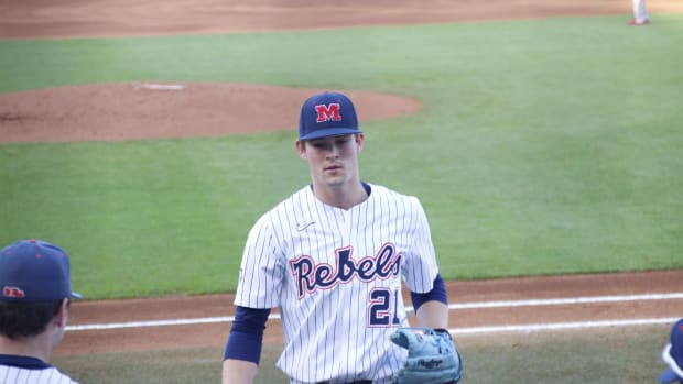 Ole Miss RHP JT Quinn will draw the start for the Rebels on Saturday.