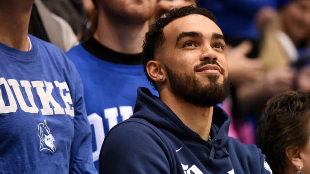 Former Duke basketball guard Tyus Jones