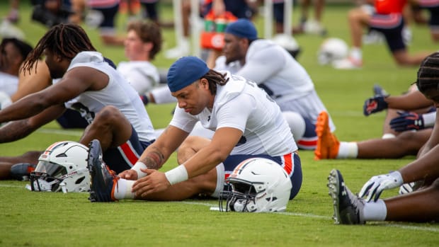 Auburn football practice