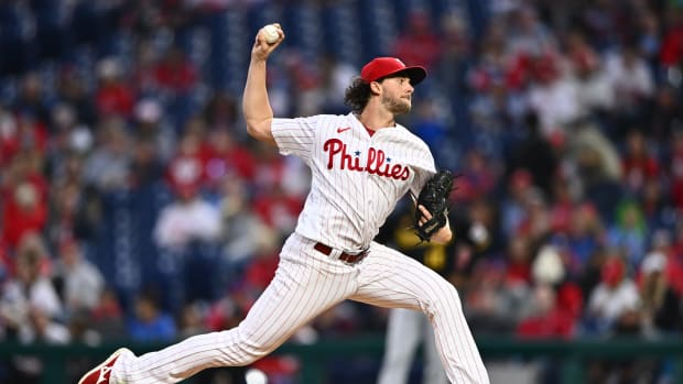 Phillies fall to the Cubs again after Aaron Nola's woeful fifth; wild-card  lead down to half-game