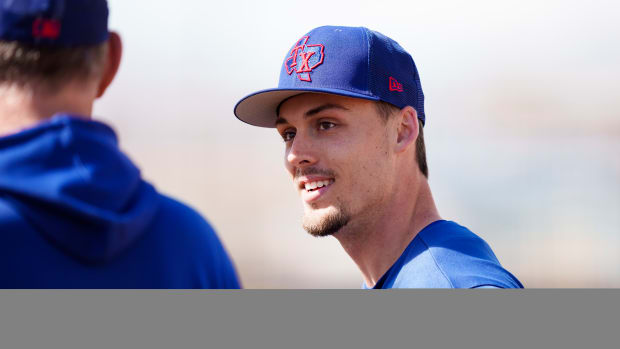 Texas Rangers Evan Carter. (Photo by Texas Rangers)