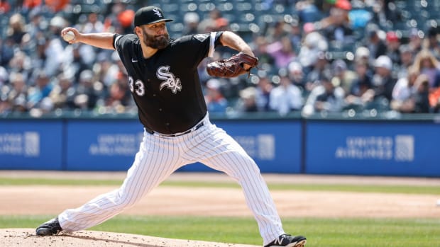 Chicago White Sox pitcher Lance Lynn