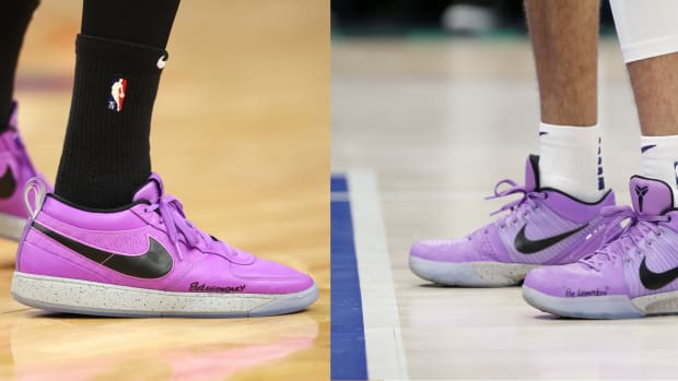 Devin Booker Debuts 'Kobe' Colorway of His Nike Sneakers - Sports ...