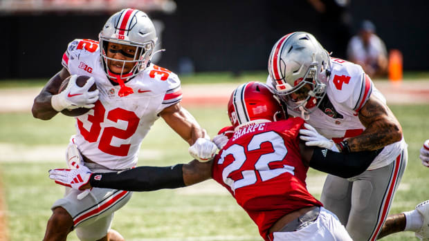 Ohio State's C.J. Stroud Testing Out New Helmet Technology In