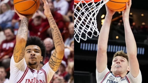 Indiana's Kel'el Ware and UConn's Donovan Clingan are considered two of the top NBA prospects among collegiate centers. They face each other Sunday in the Empire Classic at Madison Square Garden.