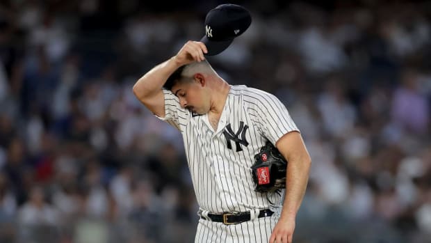 New York Yankees Closer Aroldis Chapman Keeps Struggling, Blows Game  Against Chicago White Sox - Sports Illustrated NY Yankees News, Analysis  and More